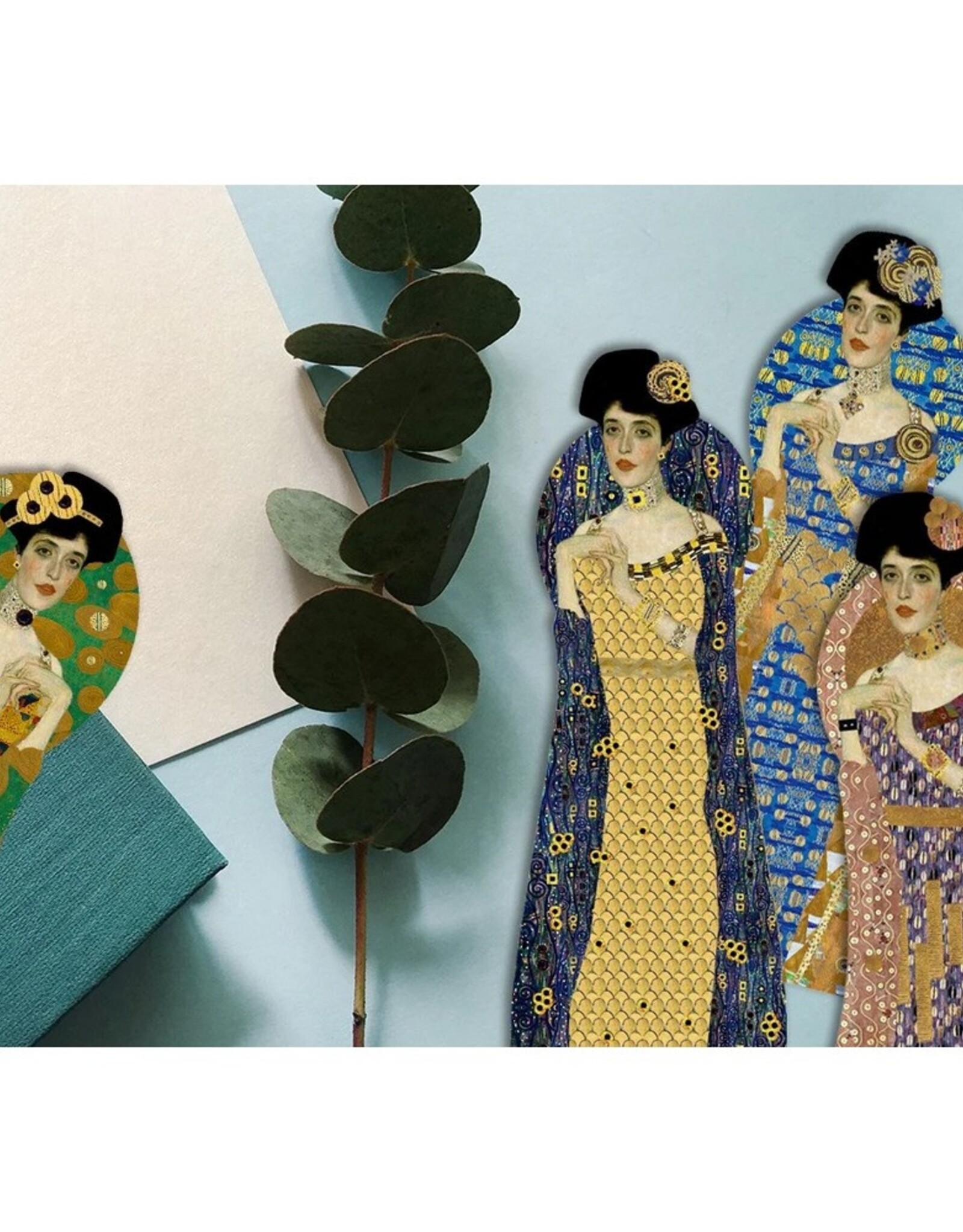 Mon Petit Art Boekenlegger 5 stuks Klimt Adéle