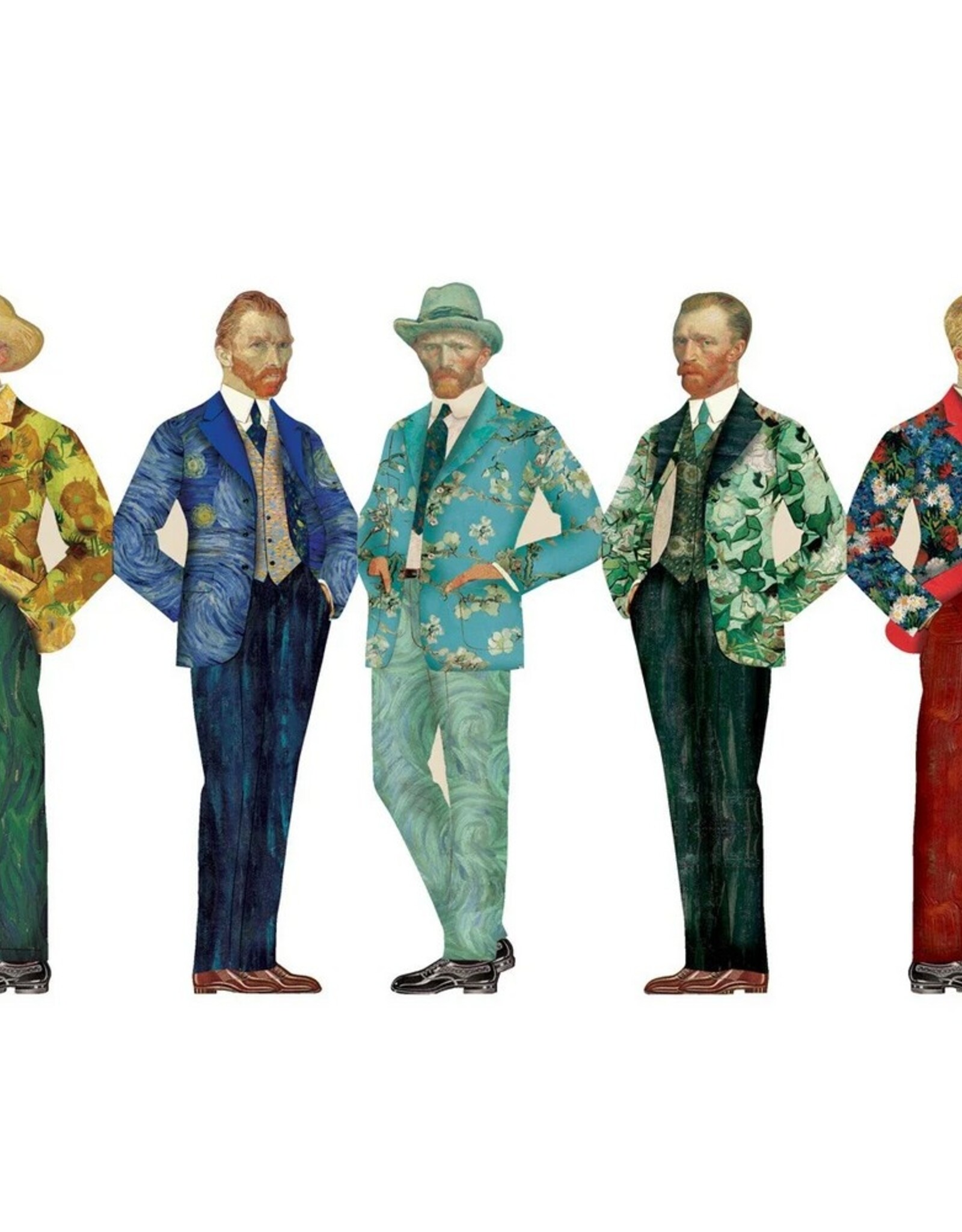 Mon Petit Art Boekenlegger 5 stuks Van Gogh