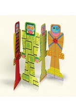 Mon Petit Art Boekenlegger 8 stuks Robots
