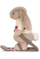 Jellycat Knuffel Bashful Bunny Gold Medal Ski Outfit