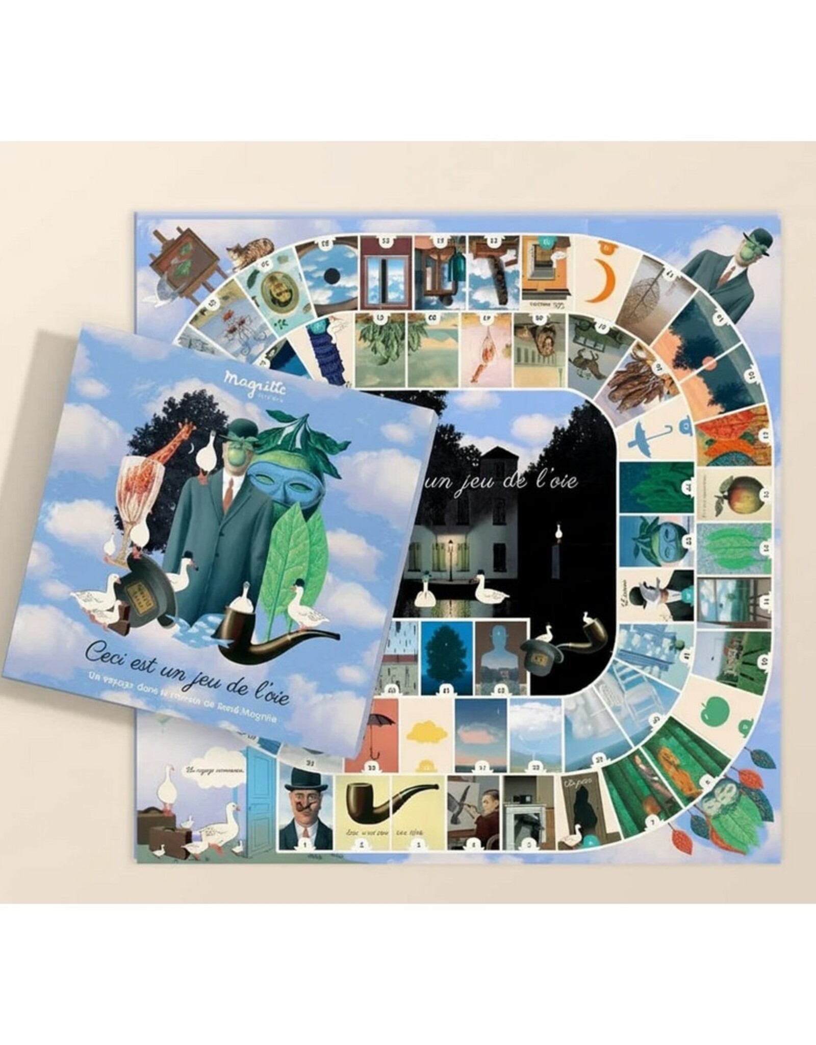 Mon Petit Art Ganzenbord Magritte