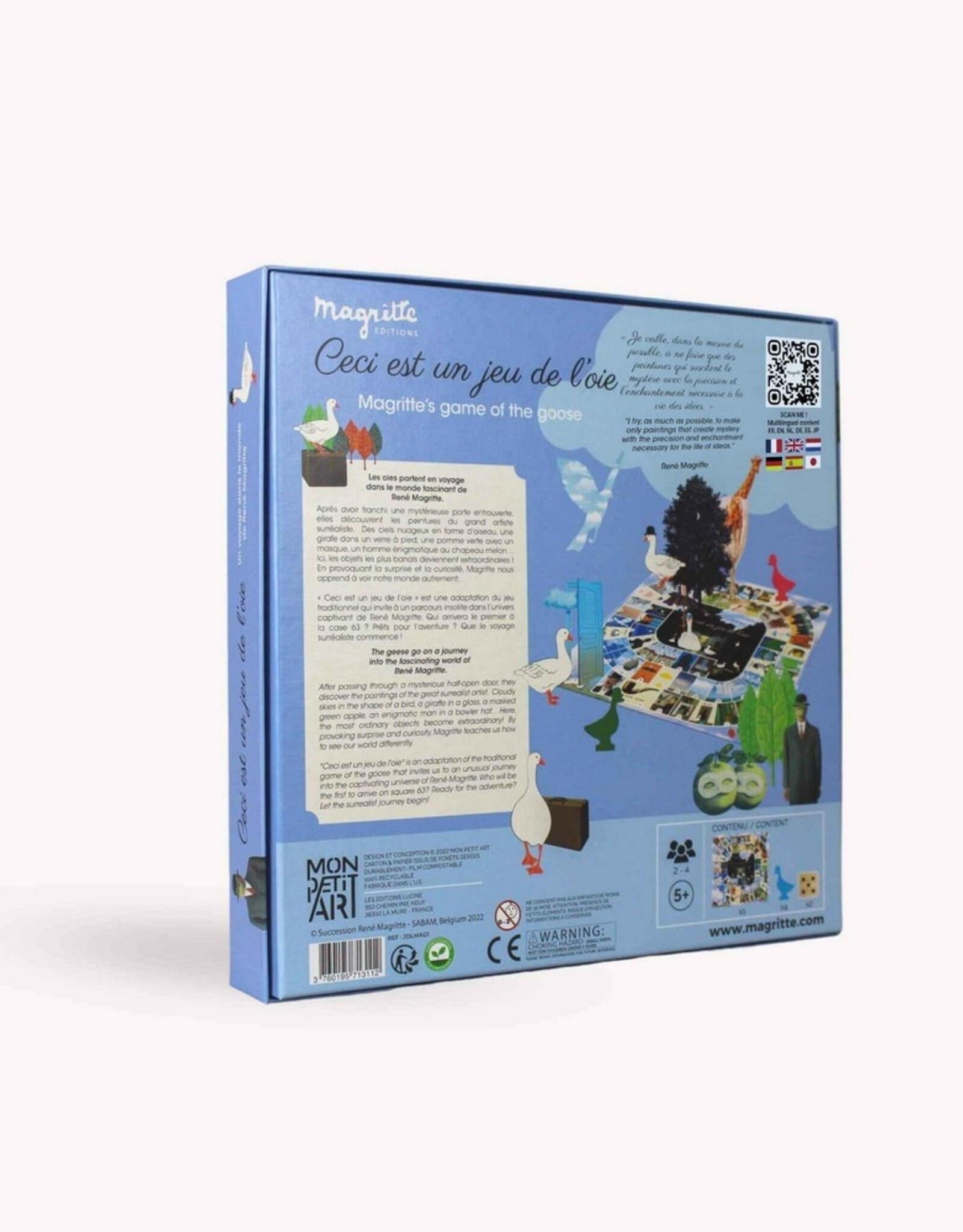 Mon Petit Art Ganzenbord Magritte