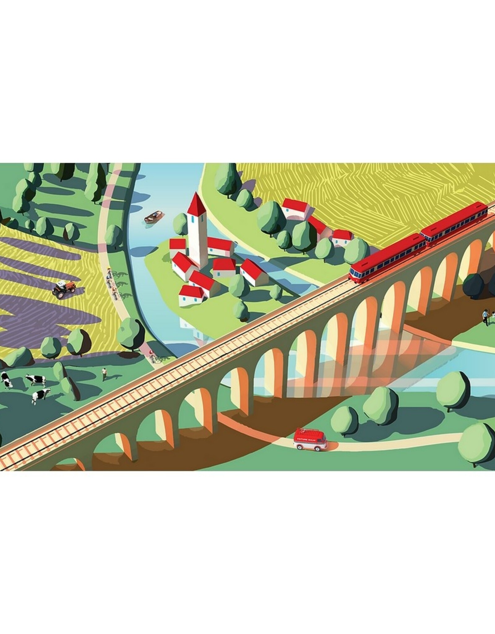 Bernard & Eddy Diorama Countryside