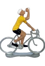 Bernard & Eddy Wielrenner Gele Trui Drinker