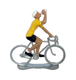 Bernard & Eddy Wielrenner Gele Trui Drinker