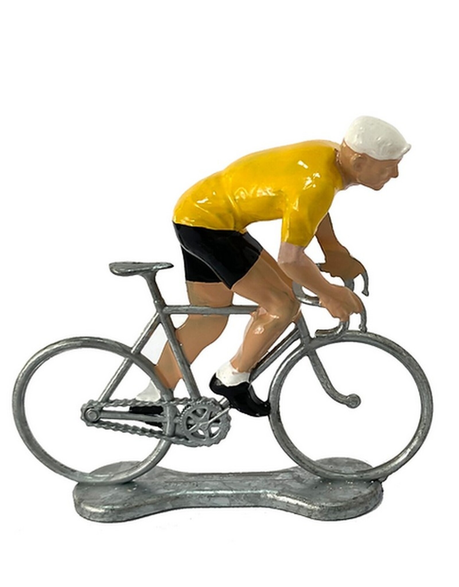 Bernard & Eddy Wielrenner Gele Trui Klimmer