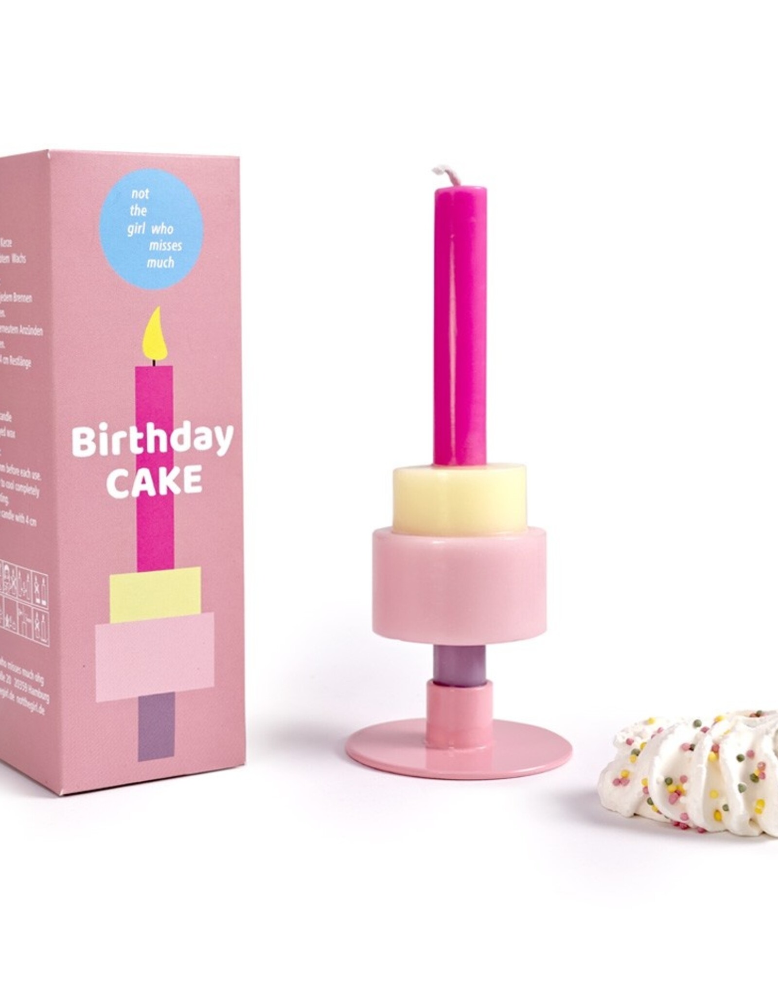 Not the girl Party Kaars Birthday Cake