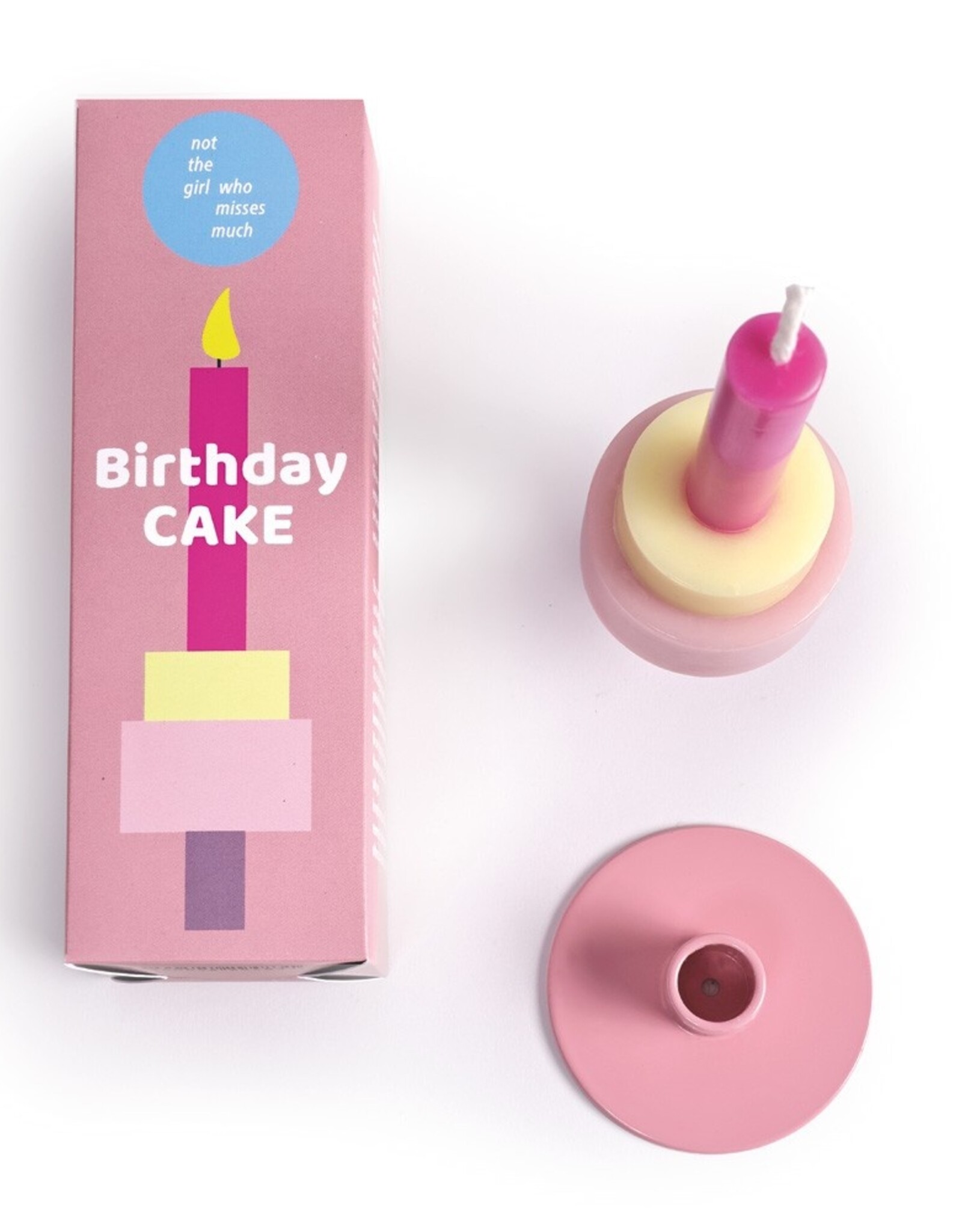 Not the girl Party Kaars Birthday Cake