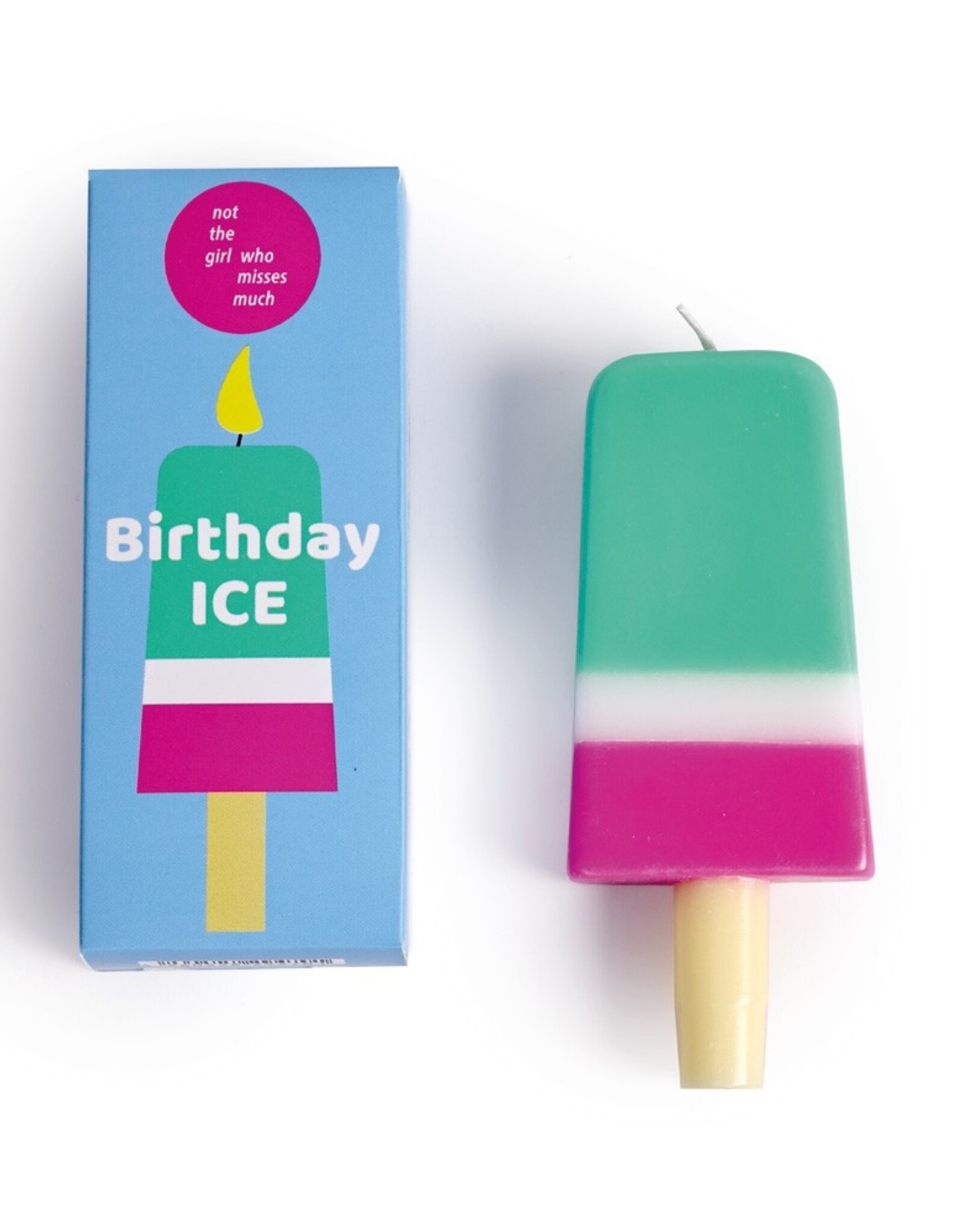 Not the girl Party Kaars Birthday Ice