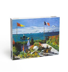 Today Is Art Day Puzzel Claude Monet Garden at Sainte-Adresse 1000 stukjes