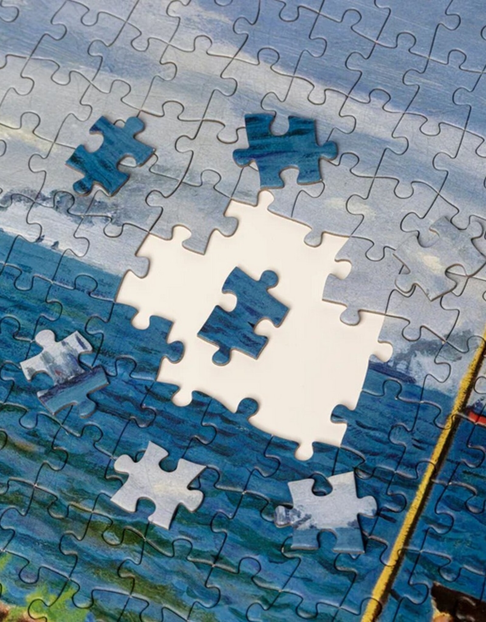 Today Is Art Day Puzzel Claude Monet Garden at Sainte-Adresse 1000 stukjes