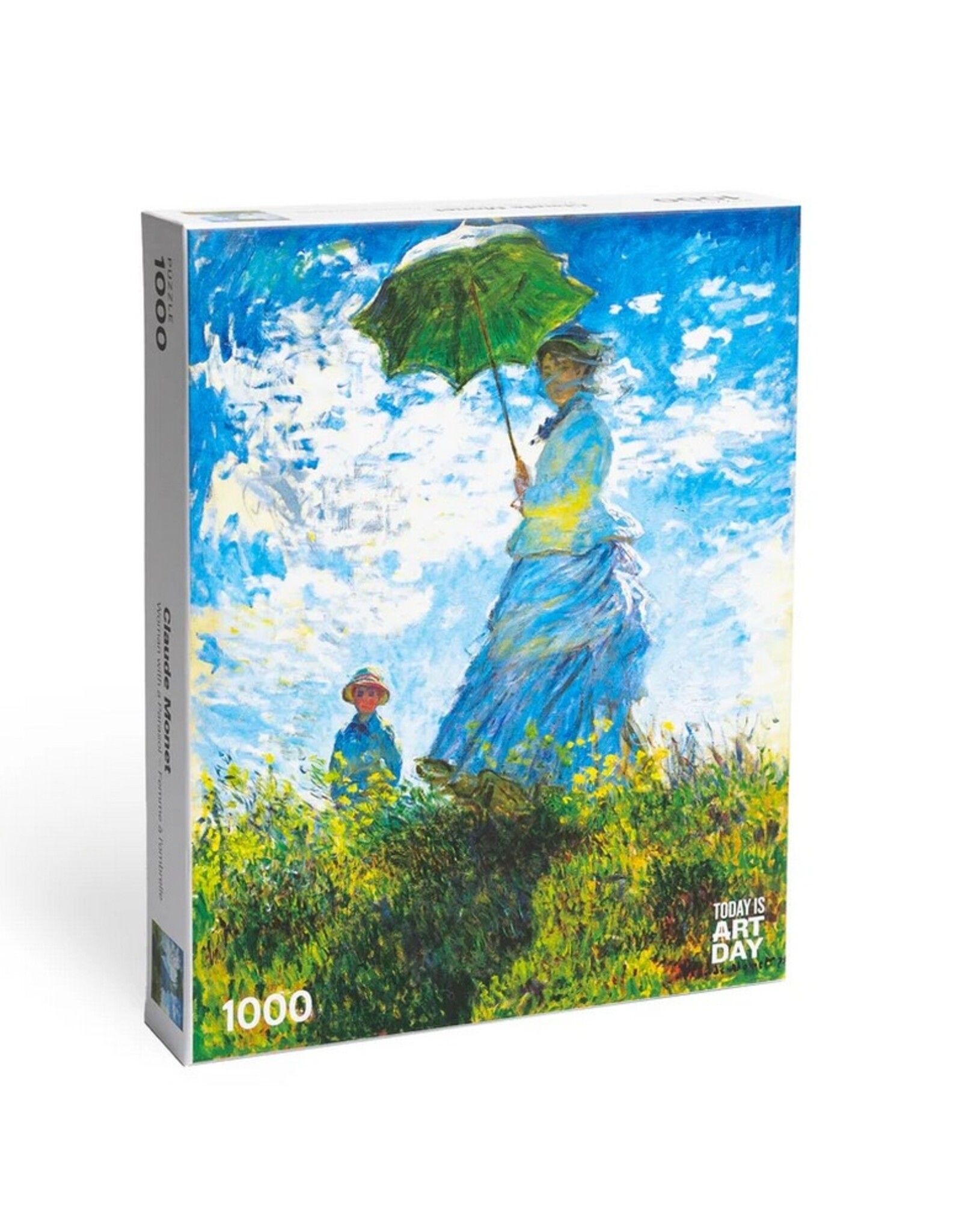Today Is Art Day Puzzel Claude Monet Woman with a Parasol 1000 stukjes