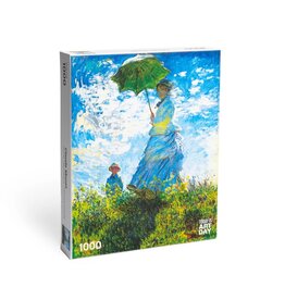 Today Is Art Day Puzzel Claude Monet Woman with a Parasol 1000 stukjes