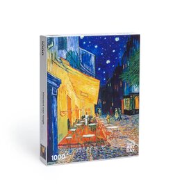 Today Is Art Day Puzzel Van Gogh Cafe Terrace at Night 1000 stukjes