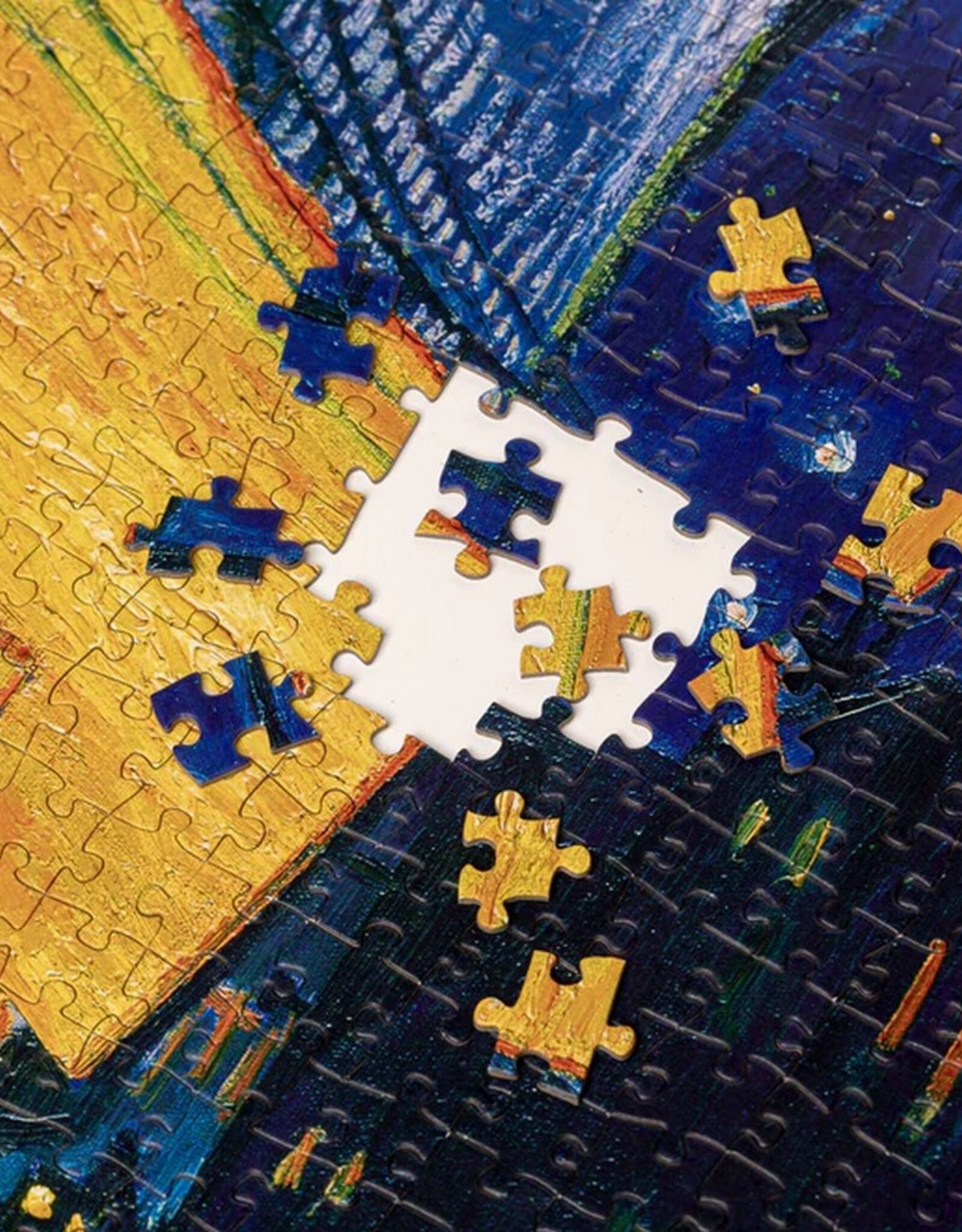 Today Is Art Day Puzzel Van Gogh Cafe Terrace at Night 1000 stukjes