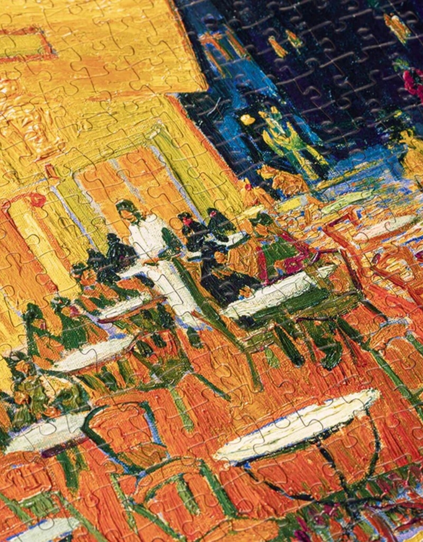 Today Is Art Day Puzzel Van Gogh Cafe Terrace at Night 1000 stukjes