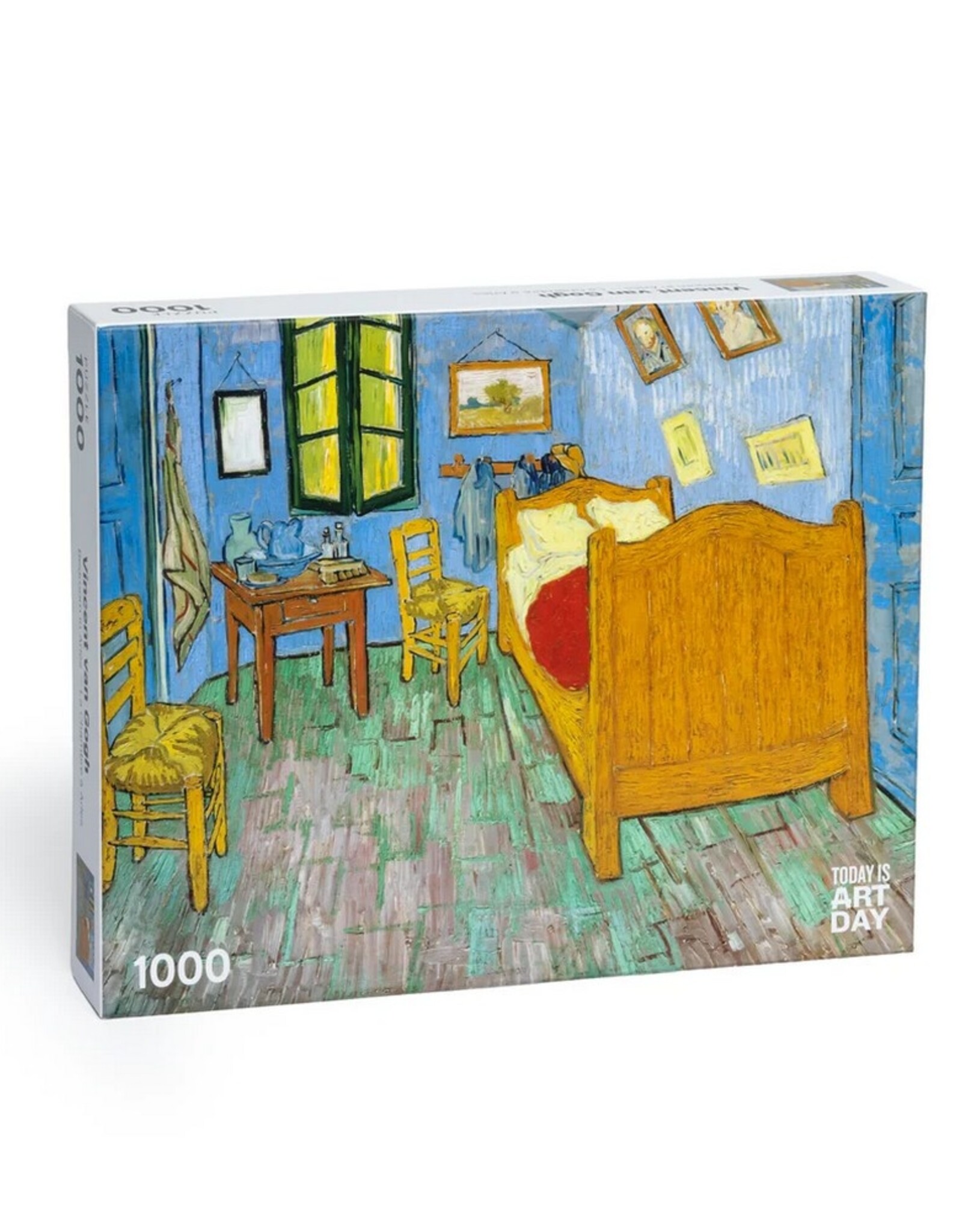 Today Is Art Day Puzzel Van Gogh Bedroom in Arles 1000 stukjes