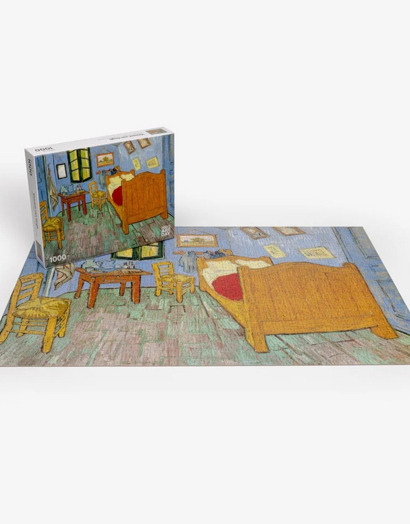 Today Is Art Day Puzzel Van Gogh Bedroom in Arles 1000 stukjes