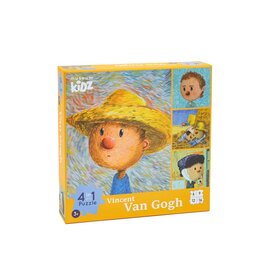 Today Is Art Day Puzzel Museum Kidz Van Gogh 4in1