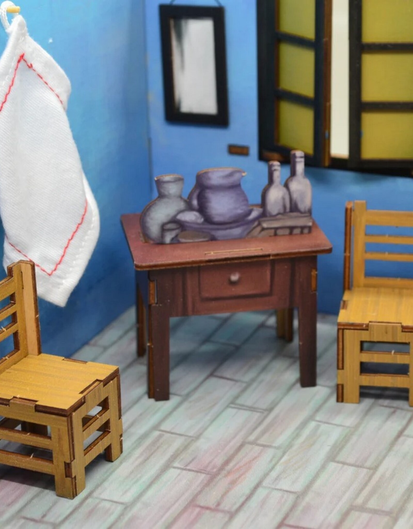 Today Is Art Day Miniature Room Van Gogh Bedroom in Arles