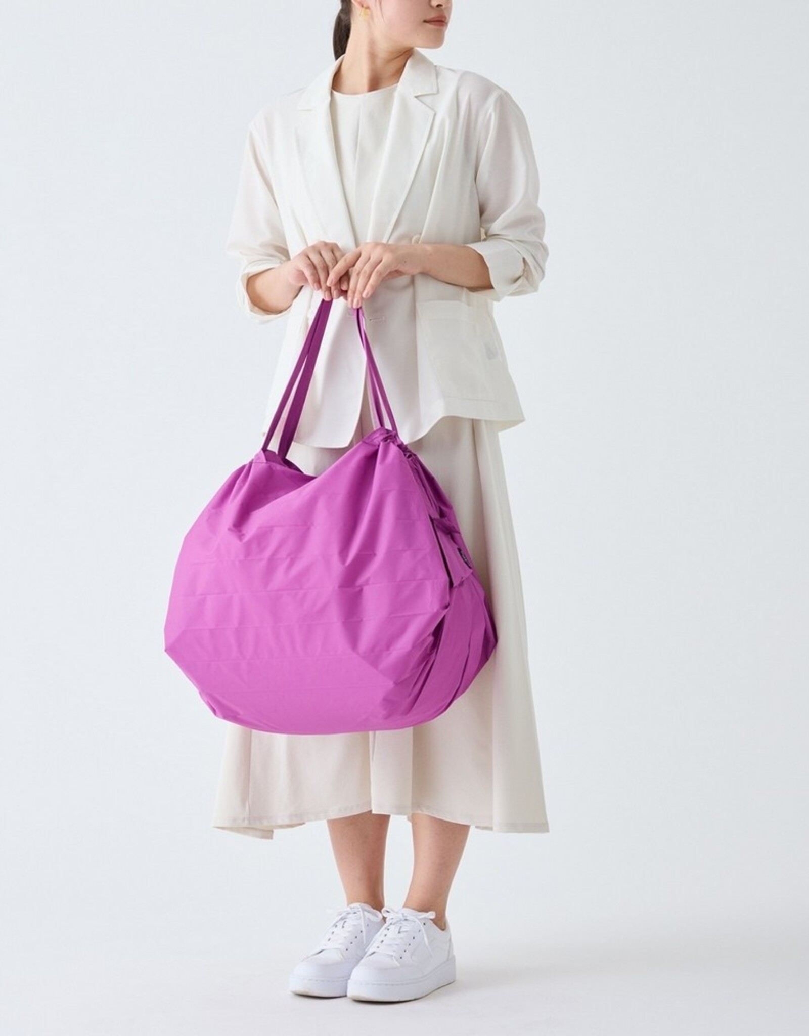 Shupatto Opvouwbare Shopper Shupatto Peony Petal L