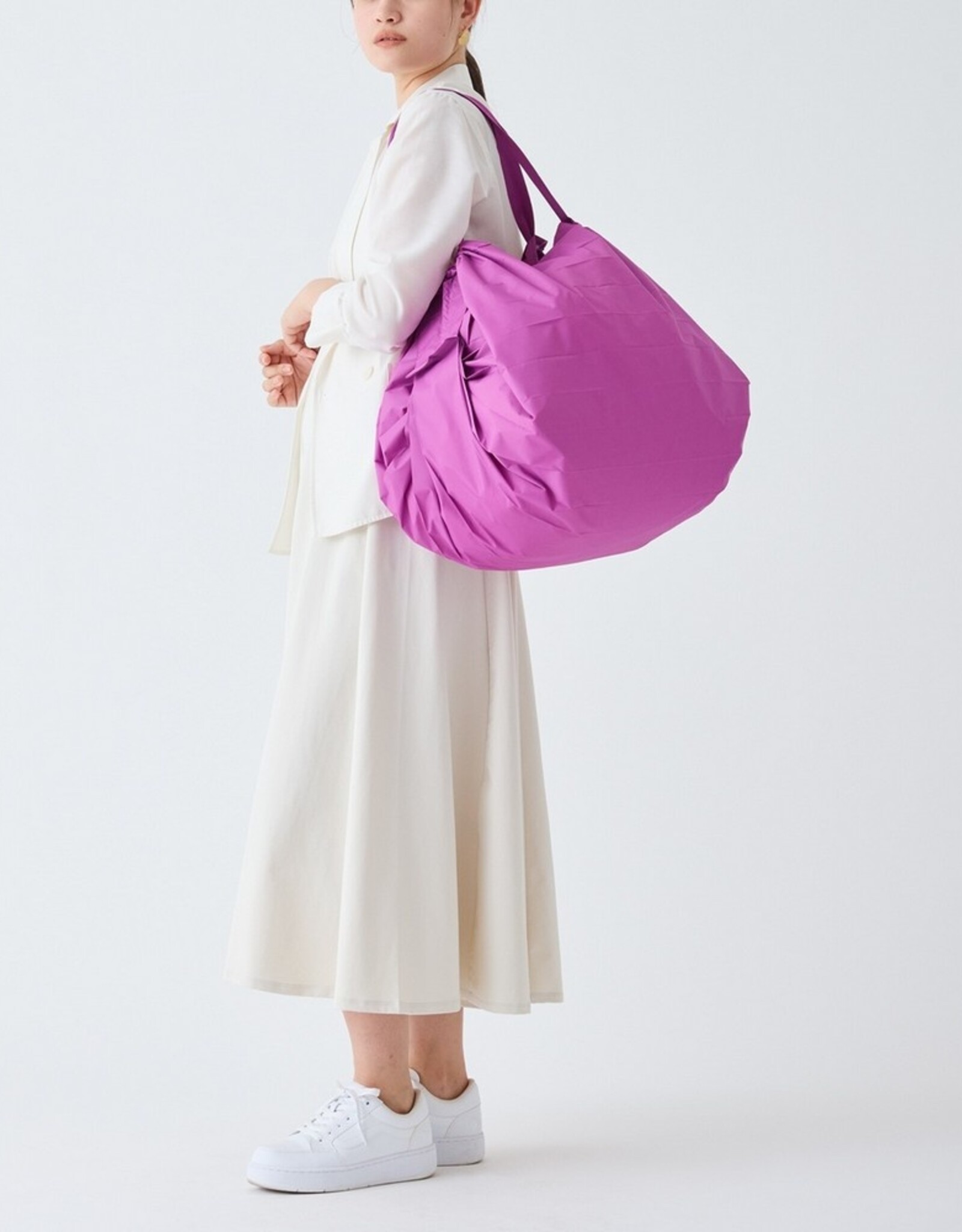 Shupatto Opvouwbare Shopper Shupatto Peony Petal L