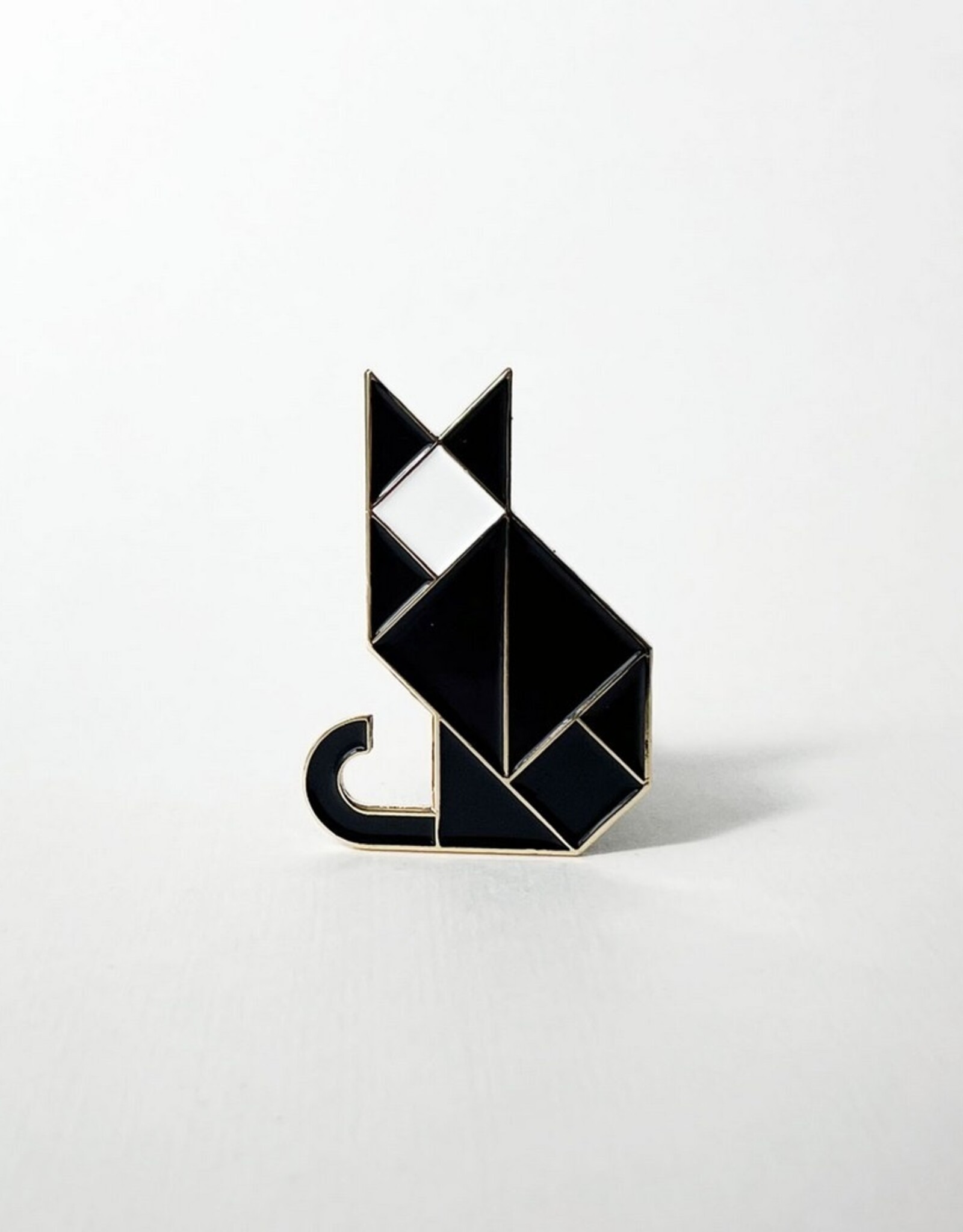 Michael Barnaart Broche Kat Zwart