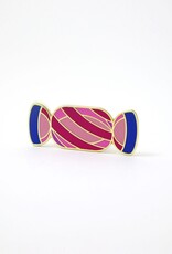 Michael Barnaart Broche Candy Cassis Bleu