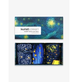 Kunstsokken Sokken Van Gogh 3-pack 41-46