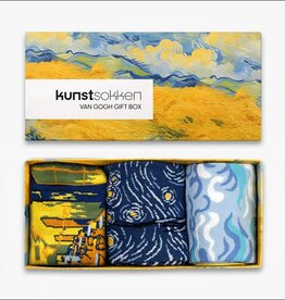 Kunstsokken Sokken Van Gogh 3-pack 36-40