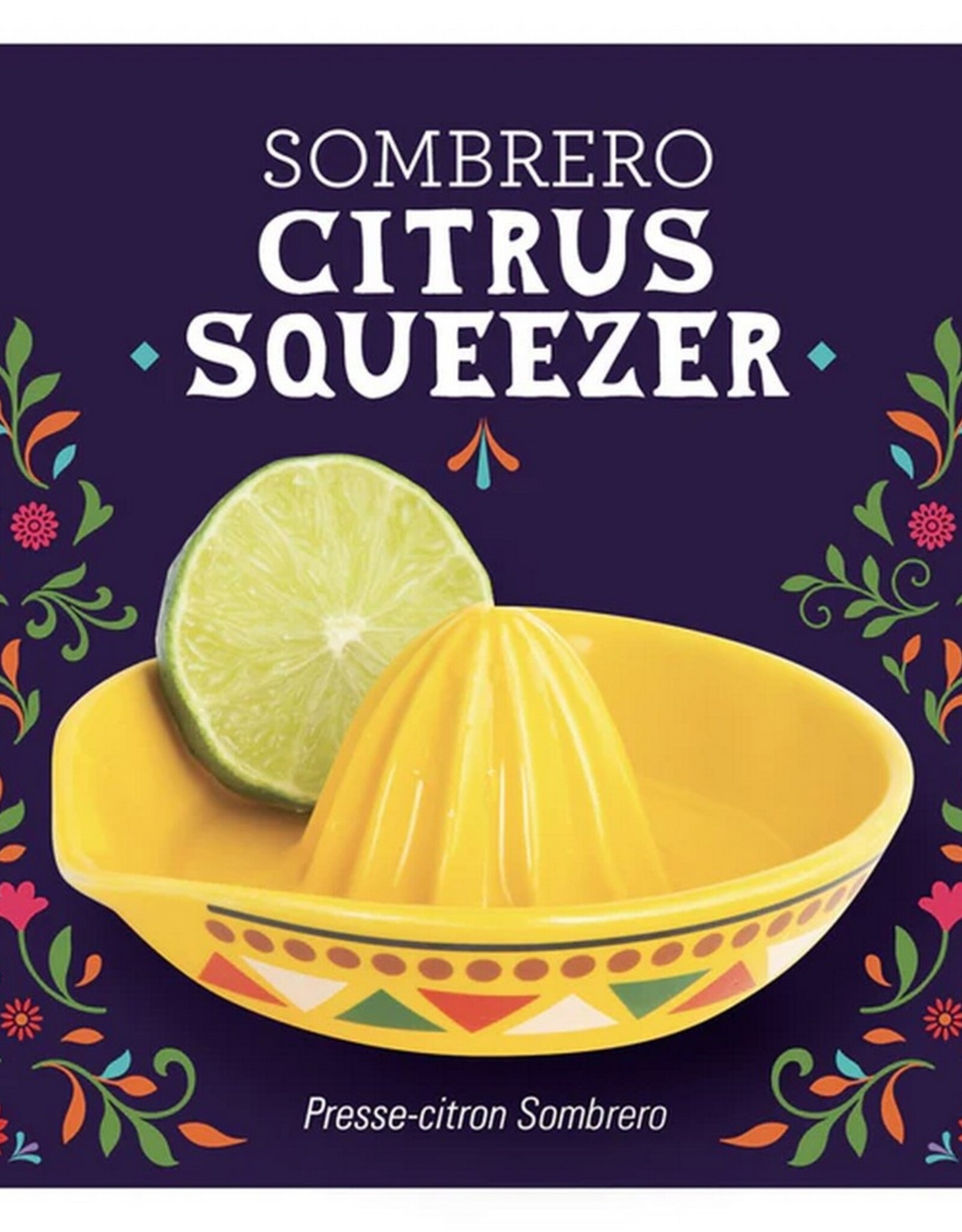Kikkerland Citrus Squeezer Sombrero