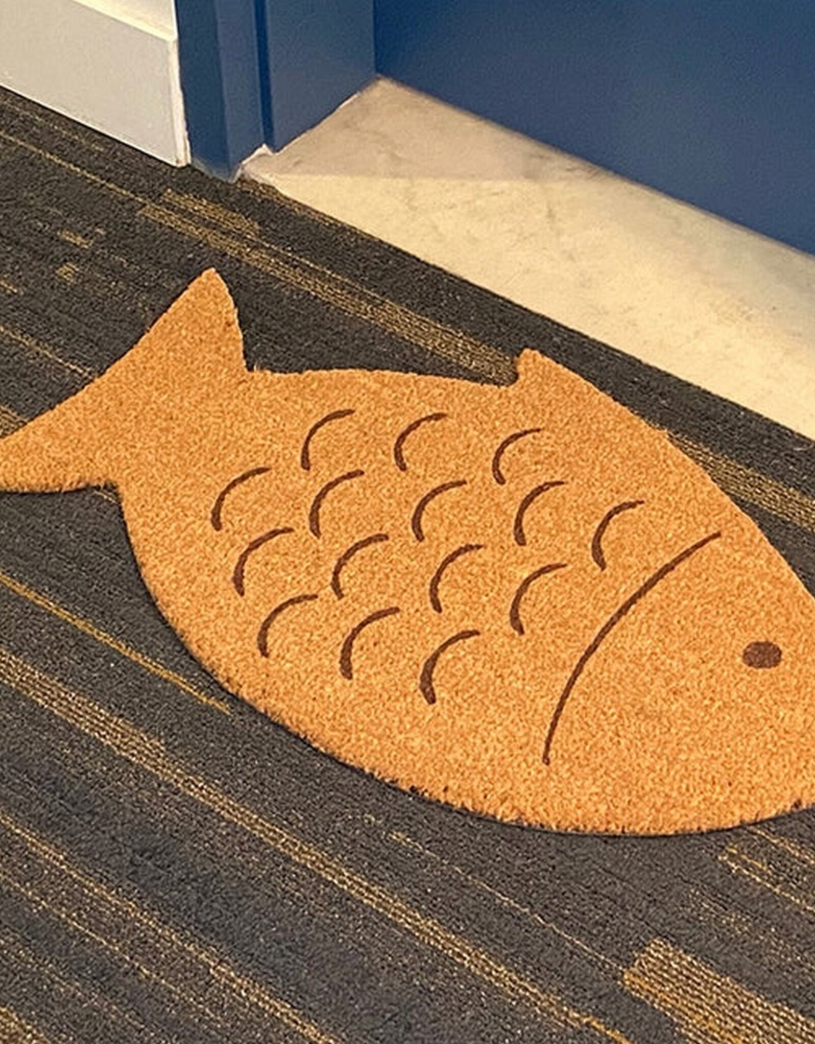 Kikkerland Deurmat Vis