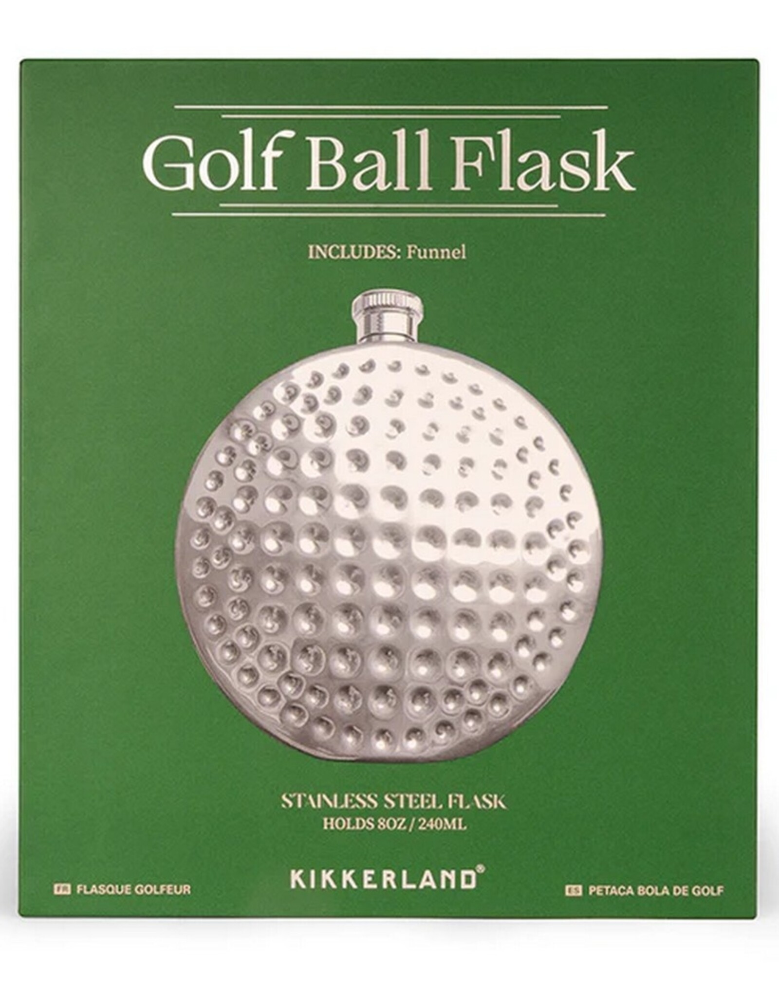 Kikkerland Golf Ball Flask