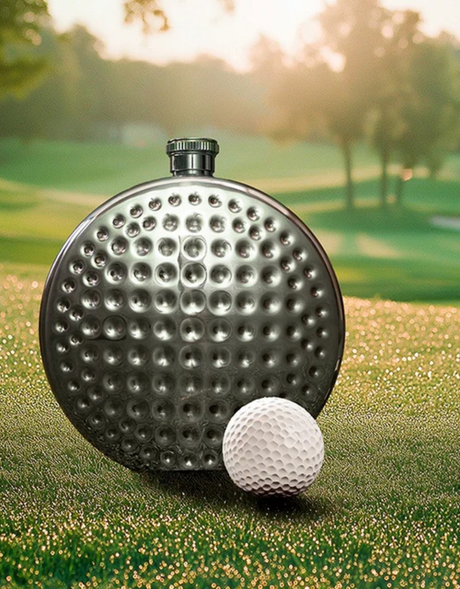 Kikkerland Golf Ball Flask