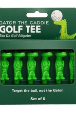Kikkerland Golf Tee Gator the Caddie