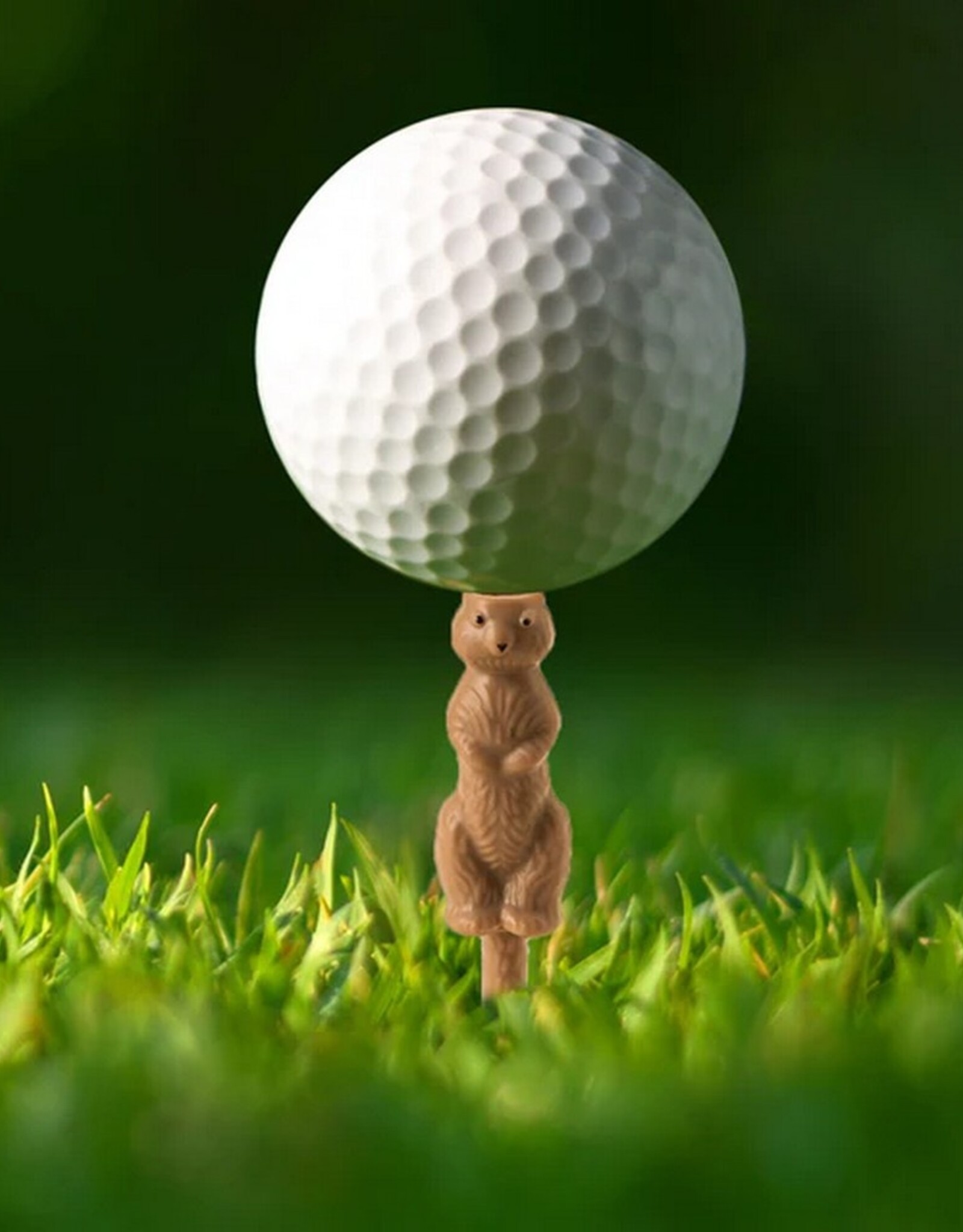 Kikkerland Golf Tee Gopher the Caddie