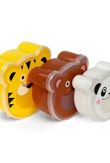 Kikkerland Snack Boxes on the go Set van 3