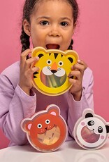 Kikkerland Snack Boxes on the go Set van 3