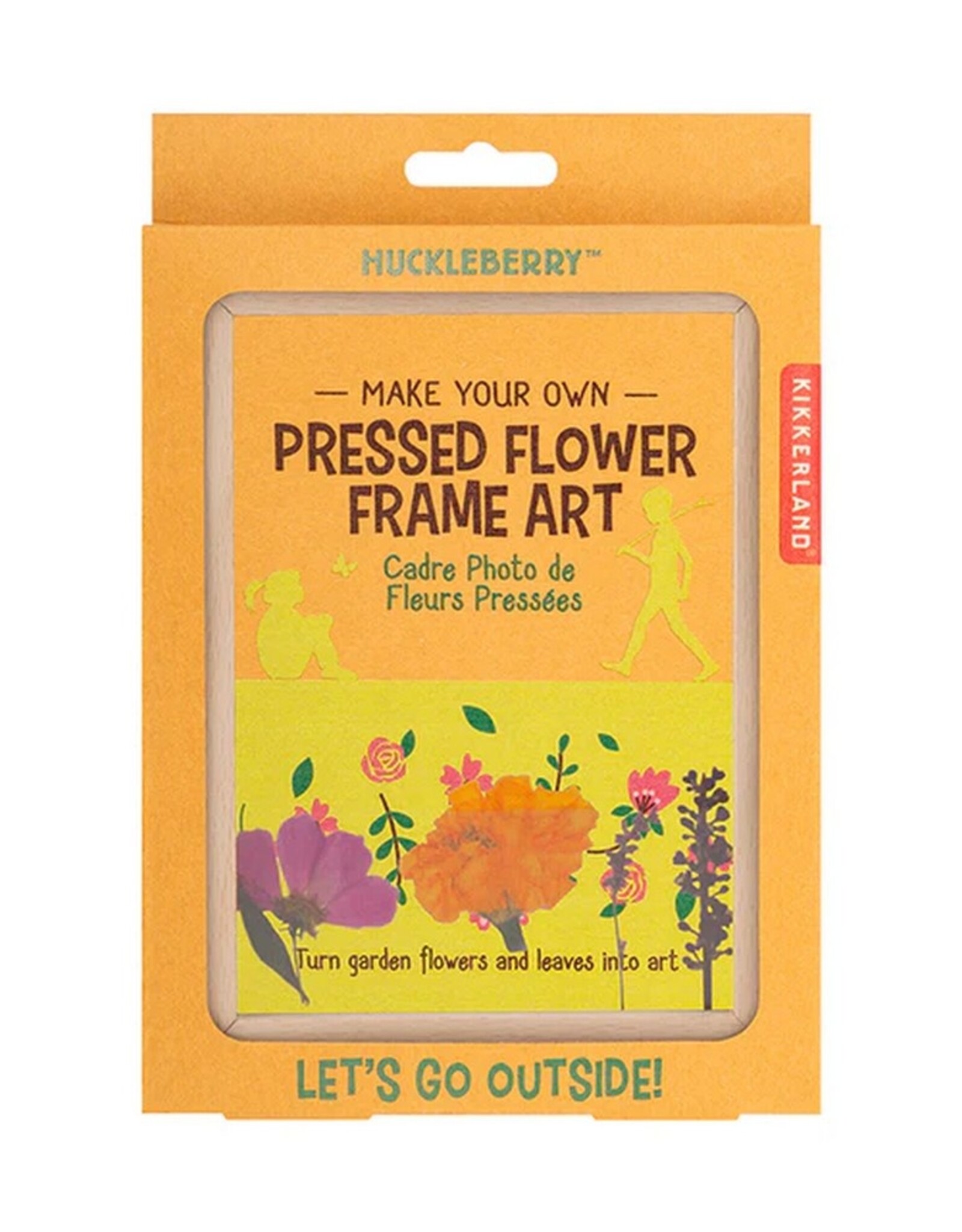 Kikkerland Huckleberry Pressed Flower Frame Art