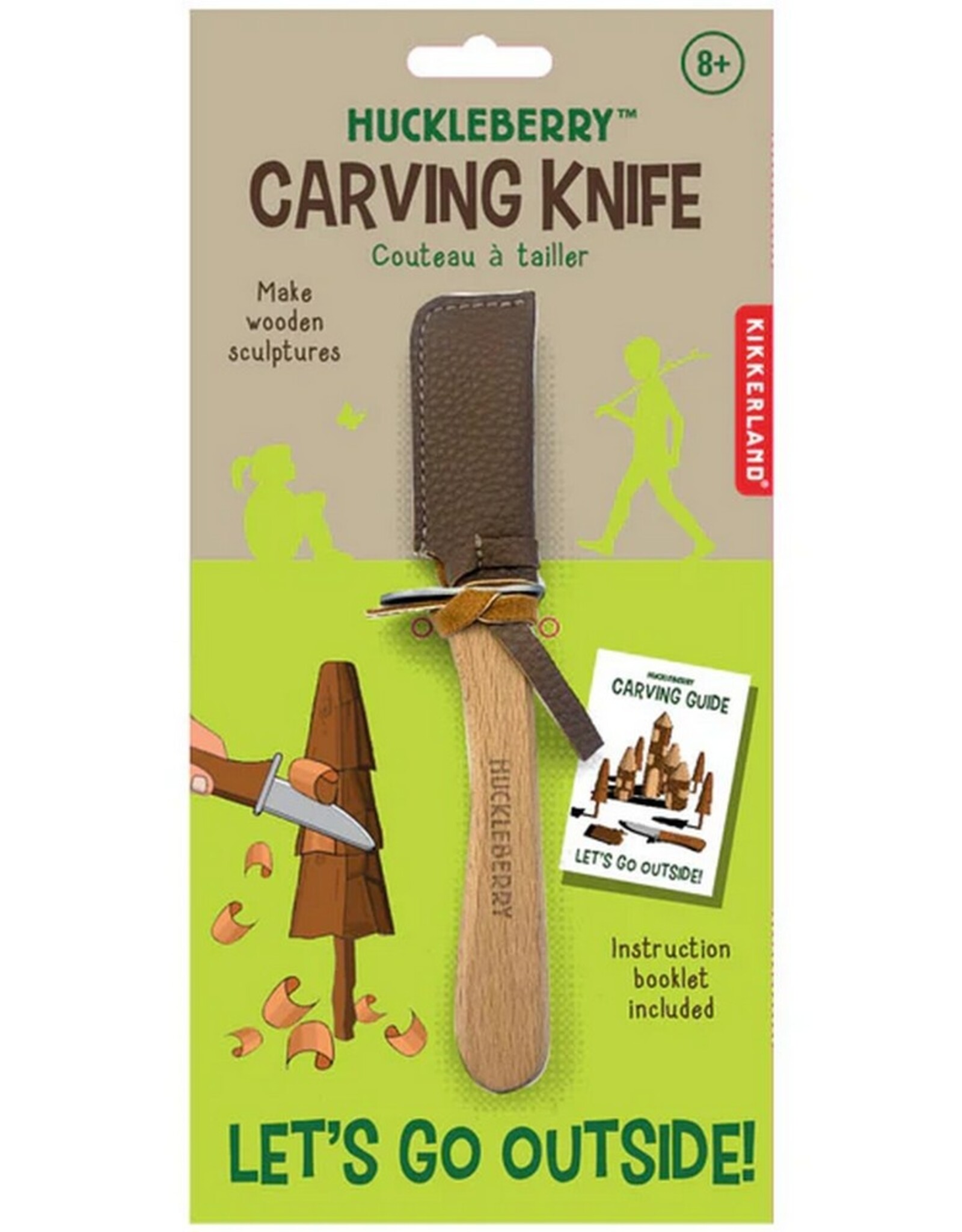 Kikkerland Huckleberry Carving Knife