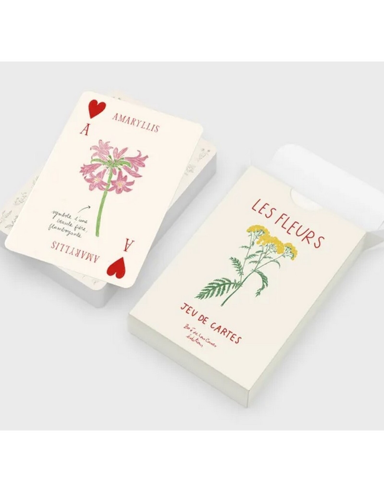 Hachette Livre Speelkaarten Les Fleurs