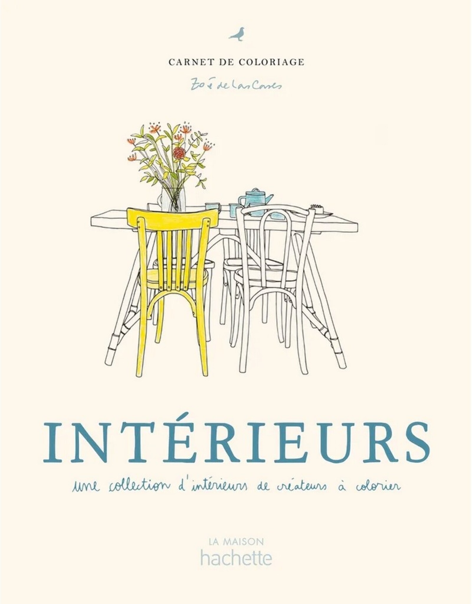 Hachette Livre Kleurboek Intérieurs