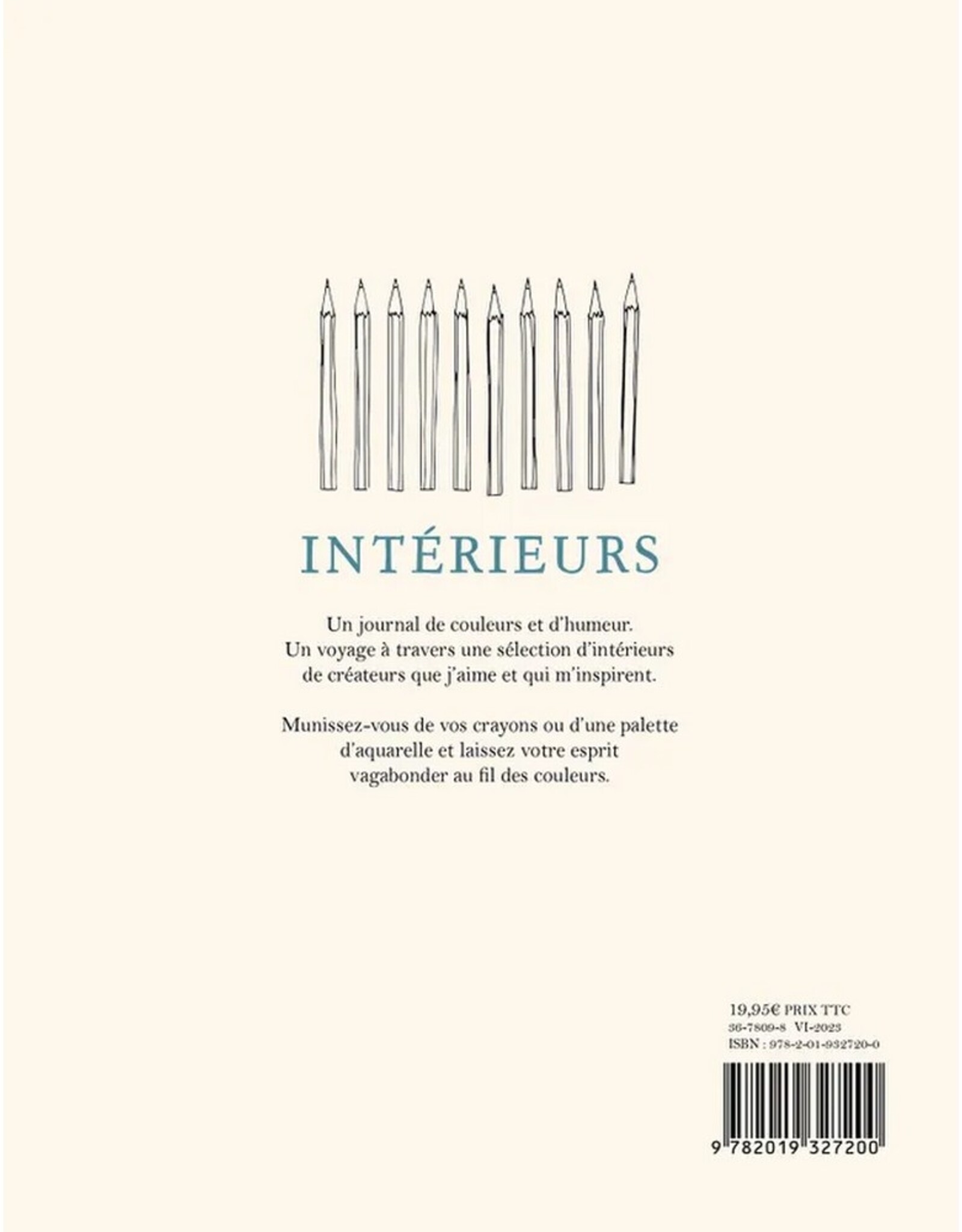 Hachette Livre Kleurboek Intérieurs