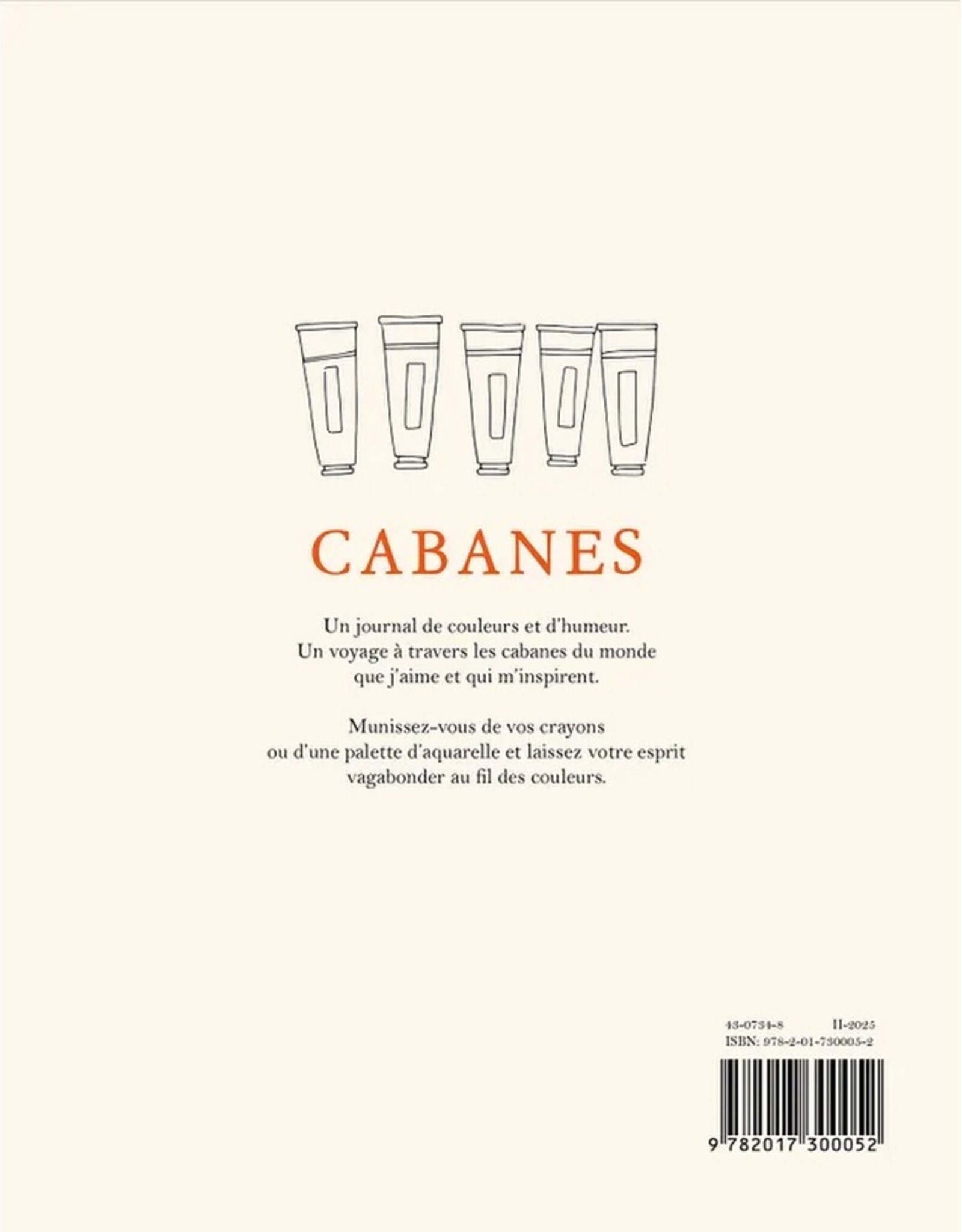 Hachette Livre Kleurboek Cabanes