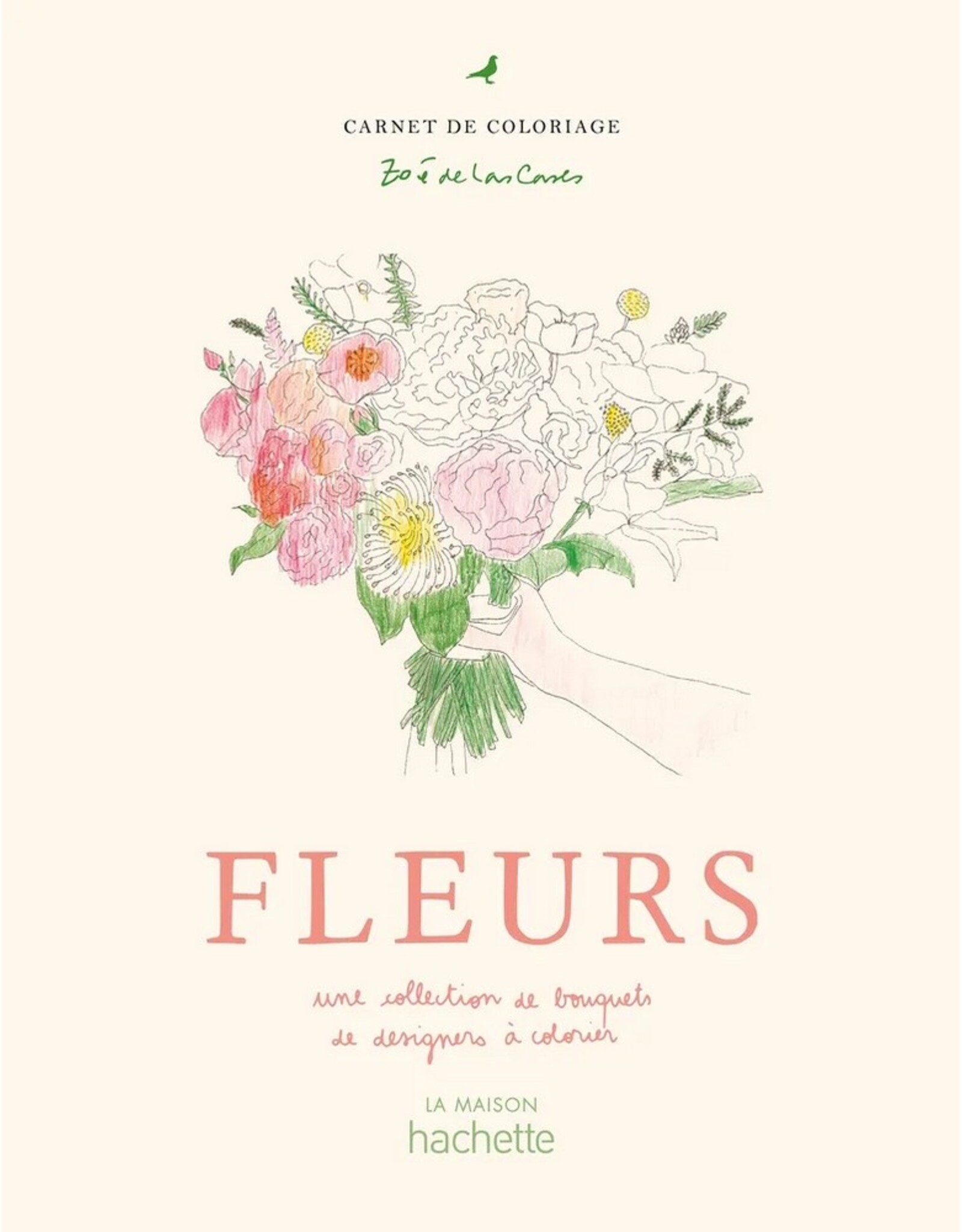 Hachette Livre Kleurboek Fleurs