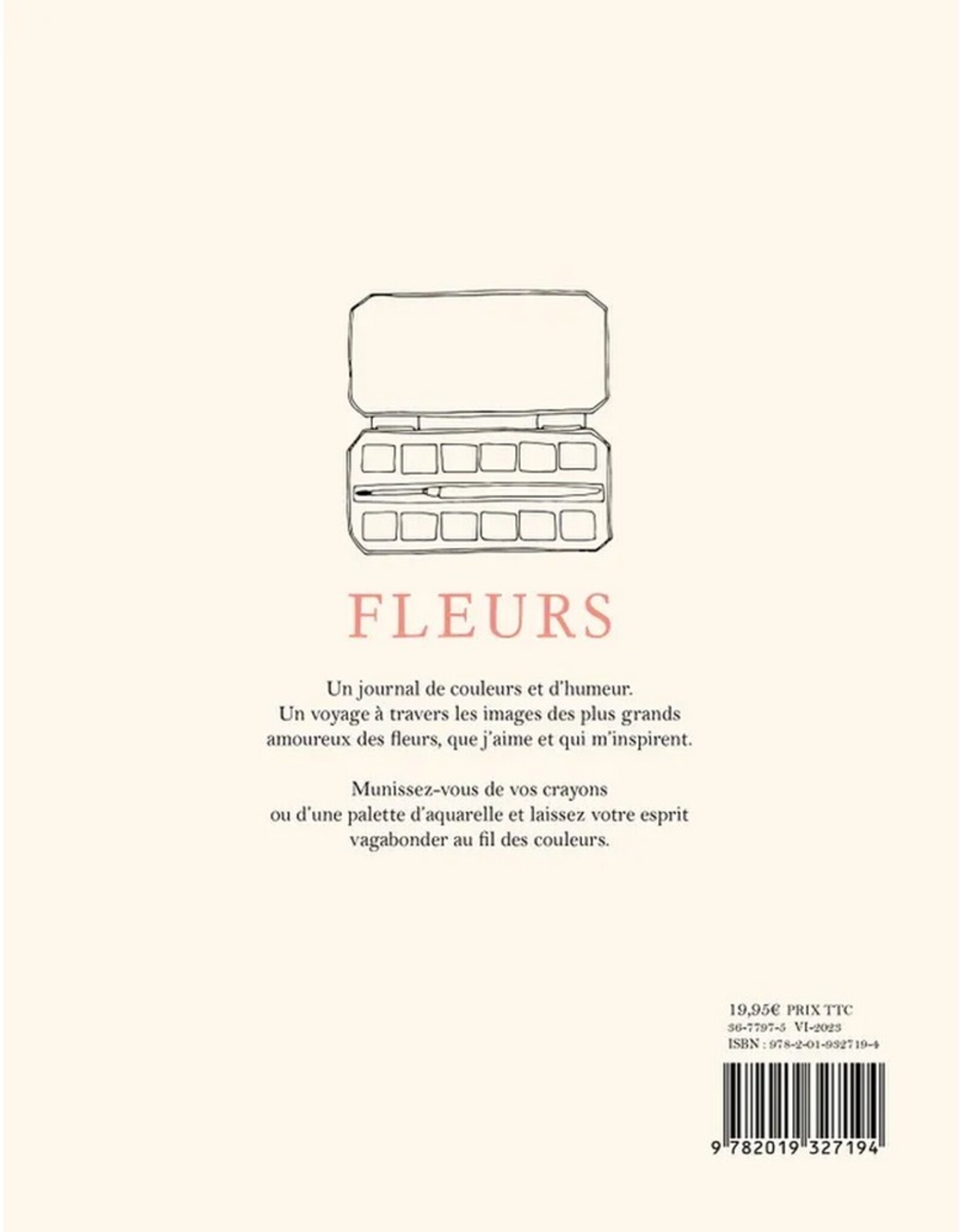 Hachette Livre Kleurboek Fleurs