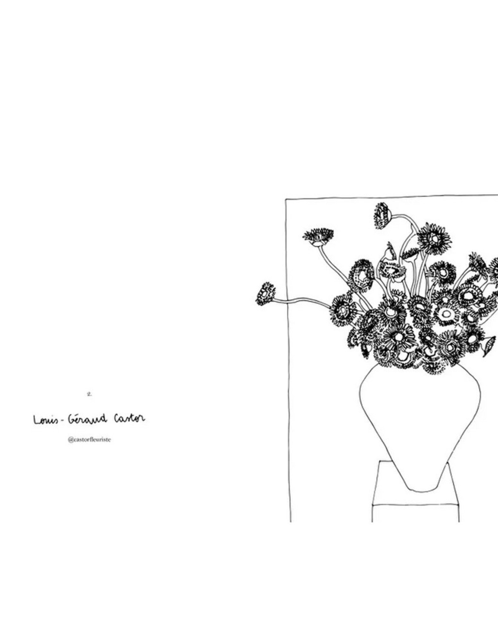 Hachette Livre Kleurboek Fleurs