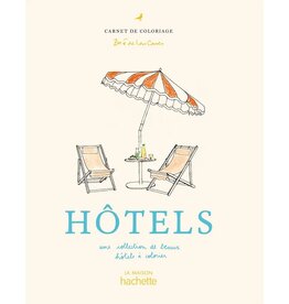 Hachette Livre Kleurboek Hôtels