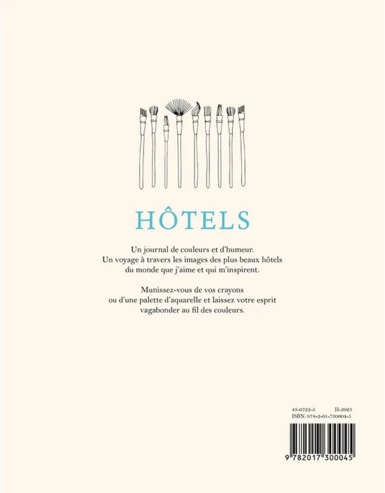 Hachette Livre Kleurboek Hôtels