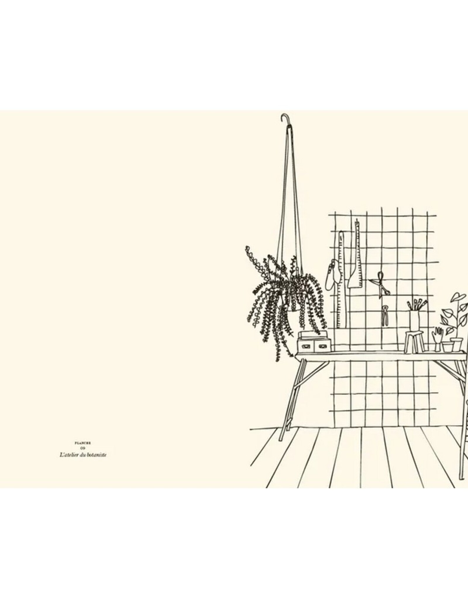 Hachette Livre Kleur- en stickerboek Le Jardin